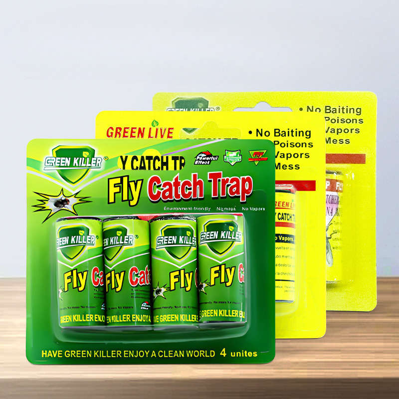 Fruit Fly Traps Color Fly Tape Quantity No. 3 8 Pack