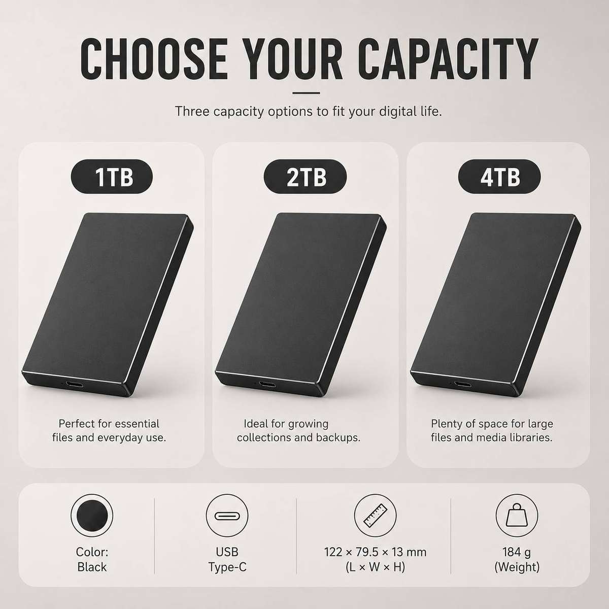 Usb Flash Drive Storage 2Tb