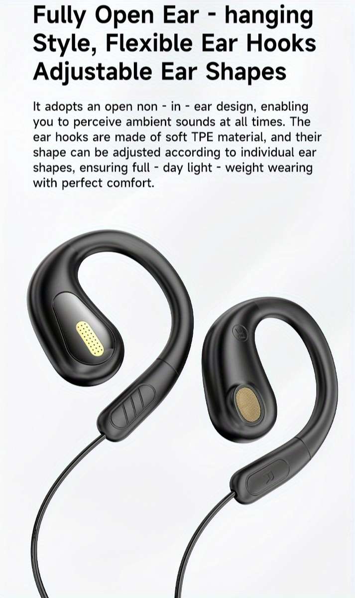 Wired Headphones Black- Model 3.5Mm