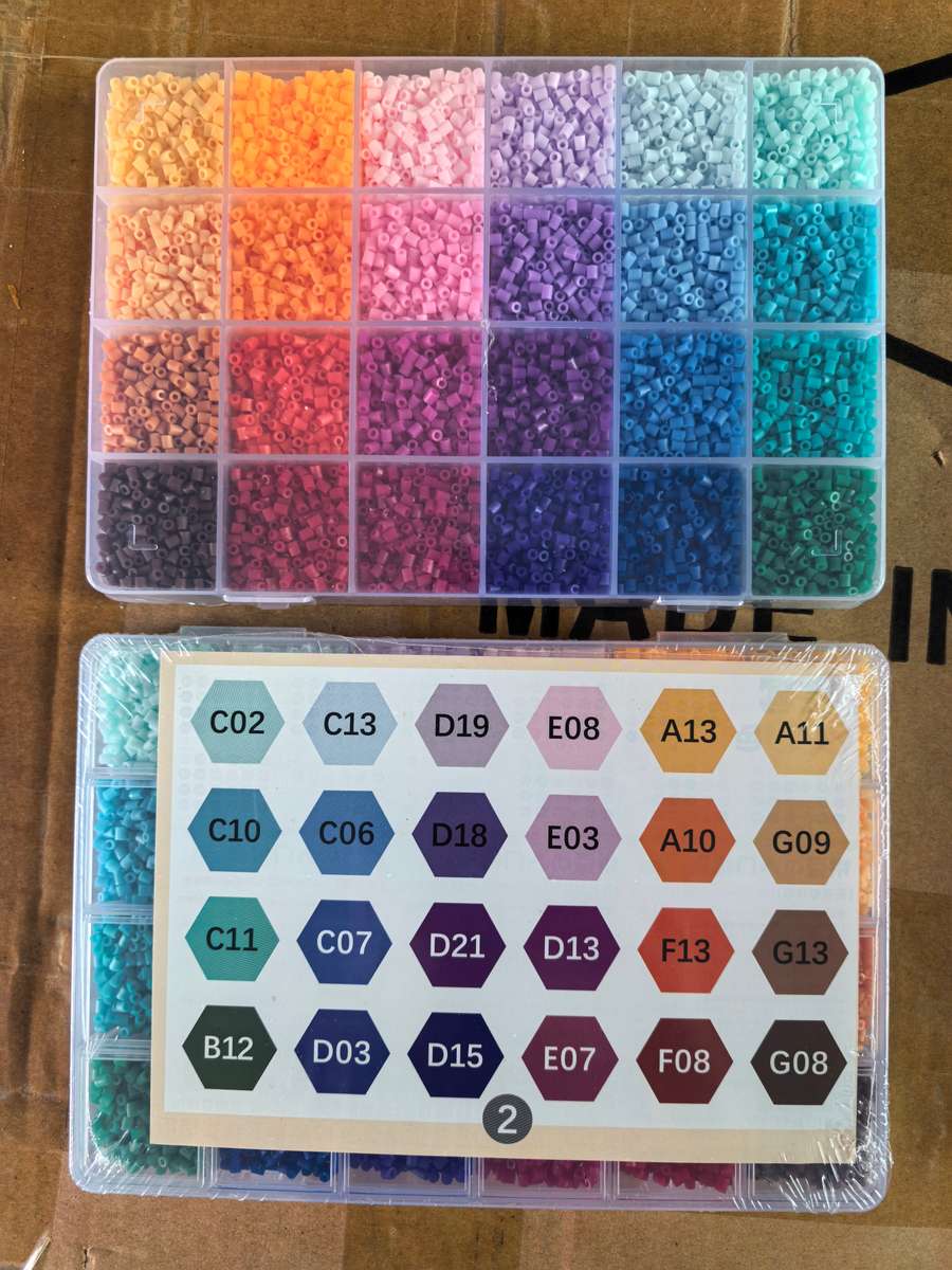 Perler Bead Set 2 Pack Of Size 5 Color