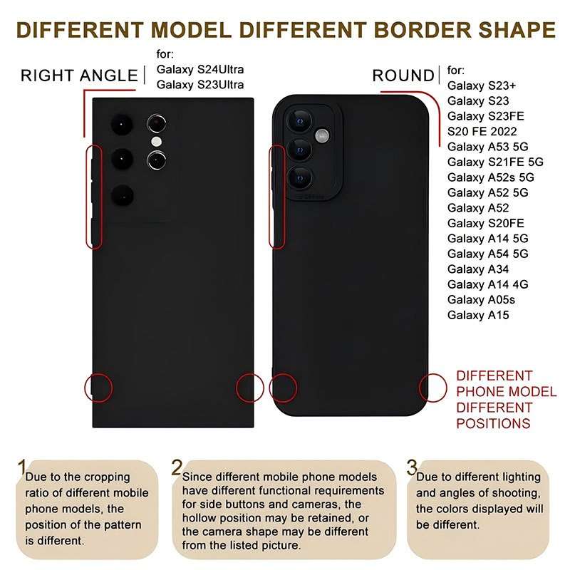 Phone Case Black Compatible Model Galaxy S25 Ultra