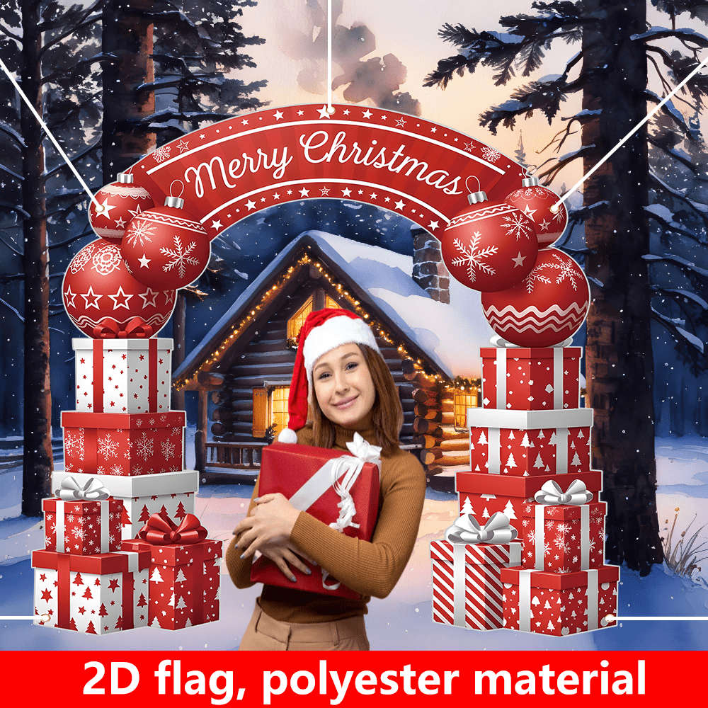 Christmas Decorations Material Polyester Size 200Cmx200Cm