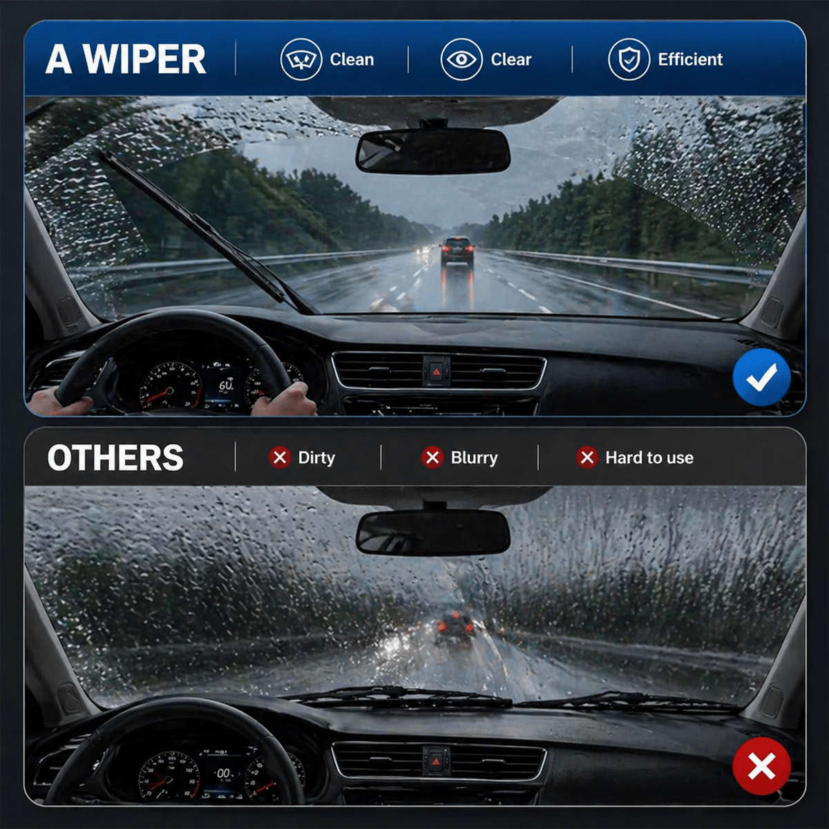 Windshield Wipers Model For Renault Twingo Mk2