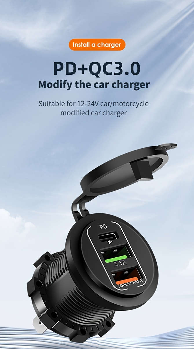 Charger Color Black