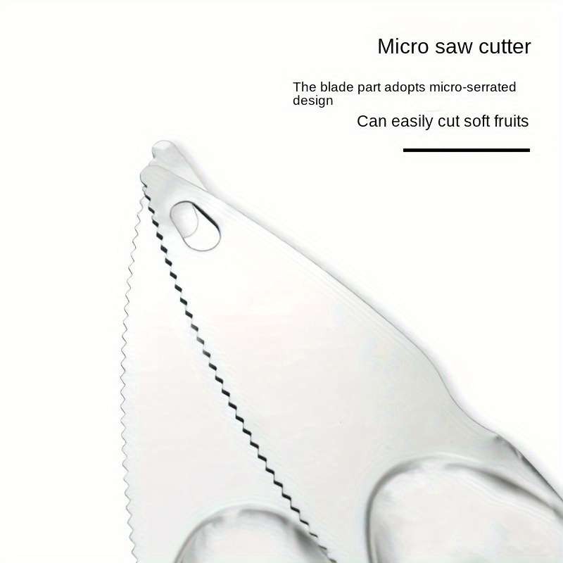 Fruit And Vegetable Knife Color Silvery Size3Pcs