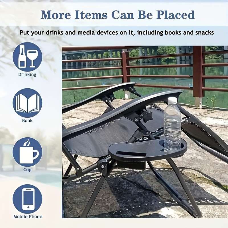Heavy Duty Folding Chair Accessory Portable Outdoor Leisure Chair Lightweight