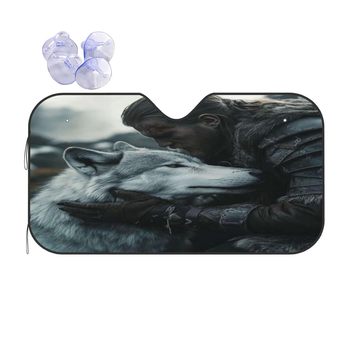 Car Sun Shades Color Black Size S