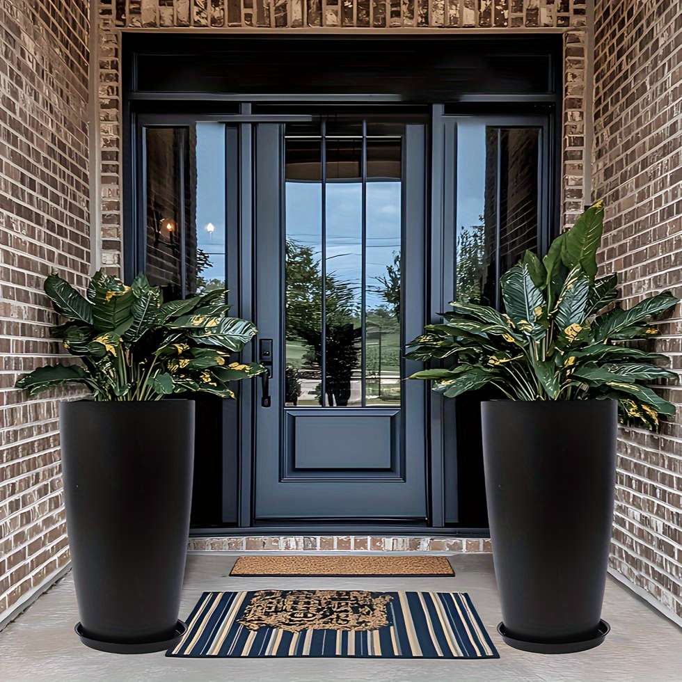 Flowerpot Color Black Quantity2Pcs
