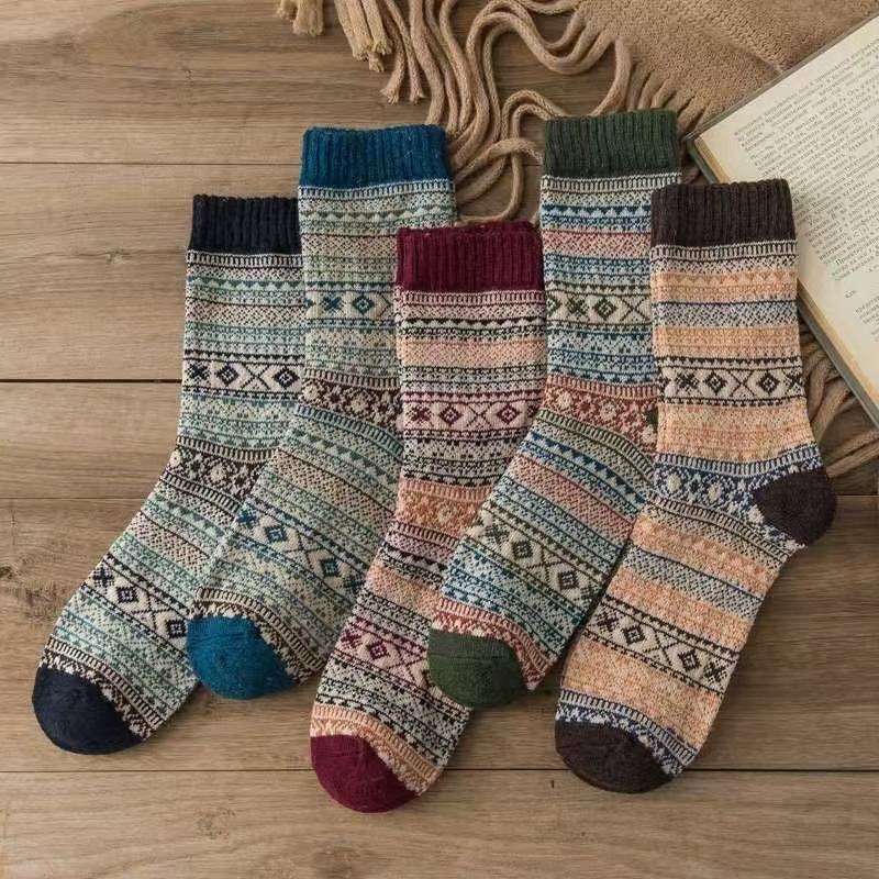 Women S Socks Color Random 5 Pairs Size Onesize