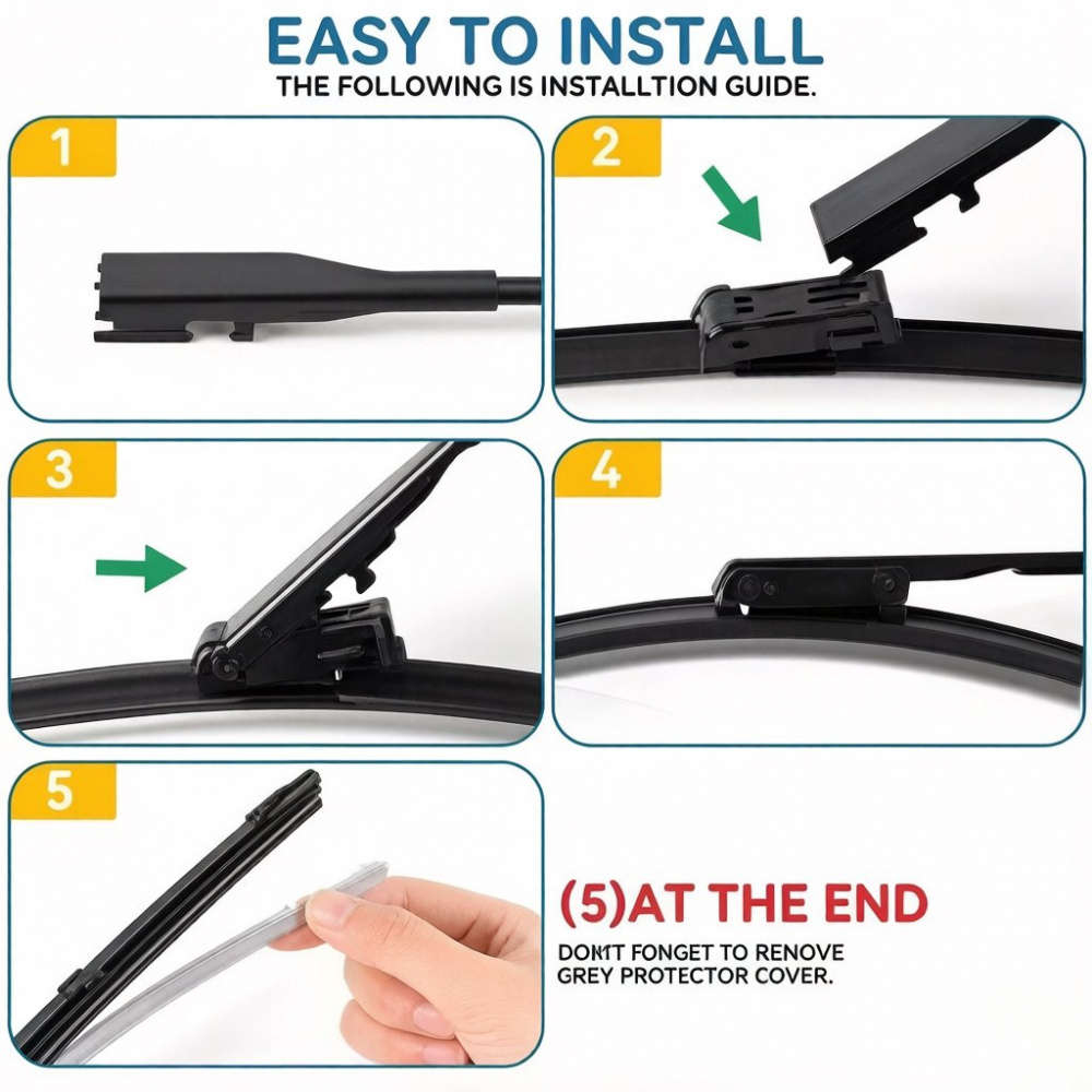 Windshield Wipers Quantity 3Pcs
