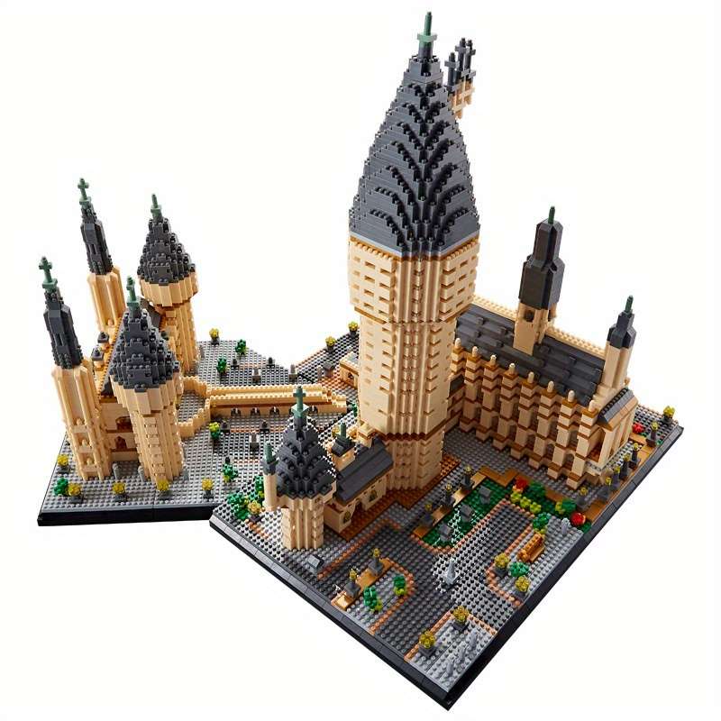 Building Toy Architectural Model Toy Set Color Magic Castle