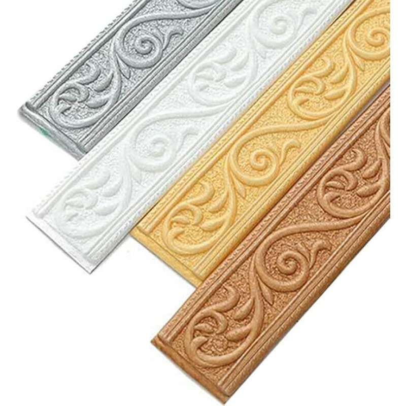 Skirting Board White Wall Sticker