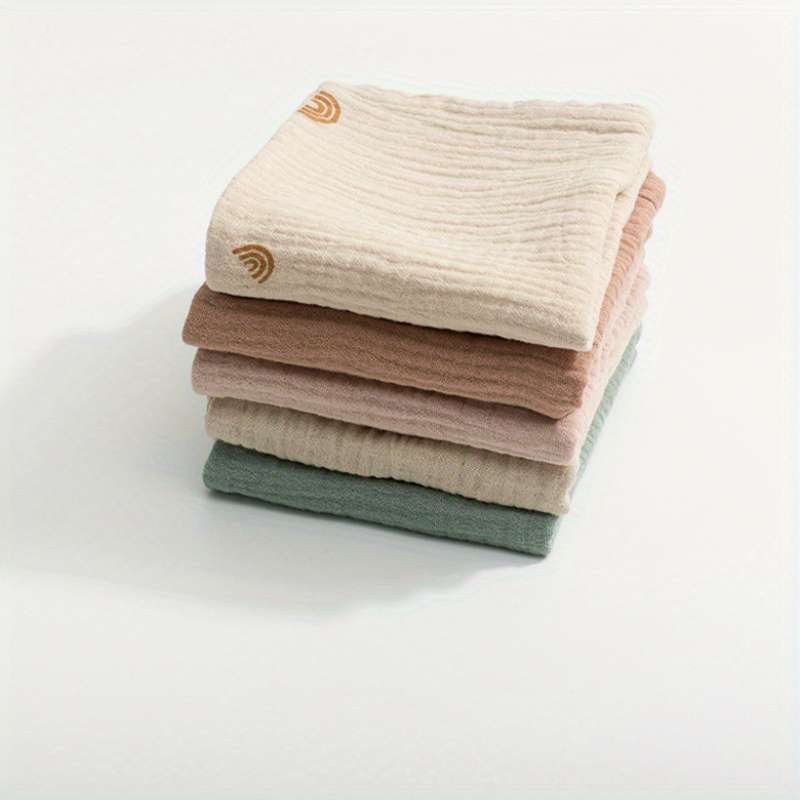 Towel Color 5 Pieces Rainbow