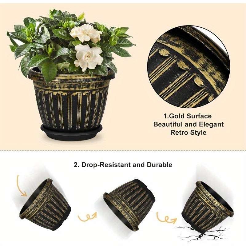 Flowerpot Size 185 Mm   5 Piece Set