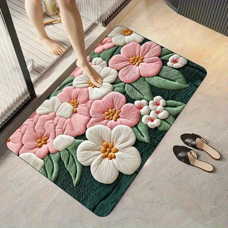 Floor Mats Size 60X40Cm Sponge Thickness 1Cm