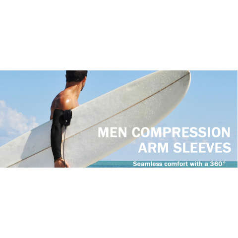 Sunscreen Sleeves Color 5 Pure Black 5 Light Gray
