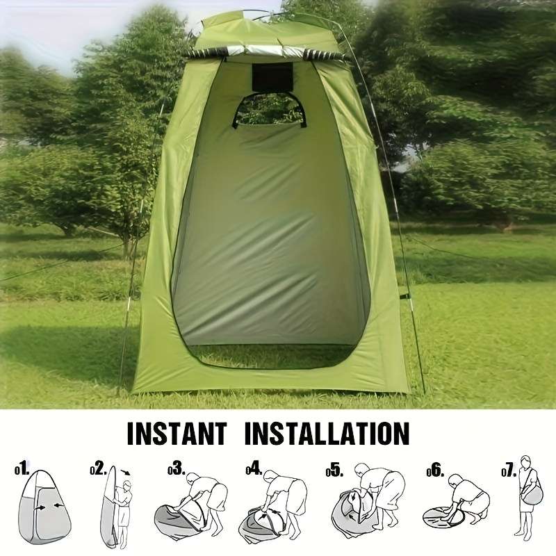Premium High Pop Up Privacy Tent Uv Protection Windproof Rustproof Stee Items