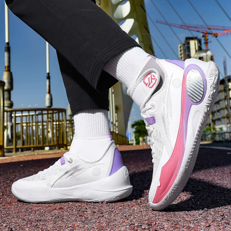 Sneakers White Pink Size Uk 7