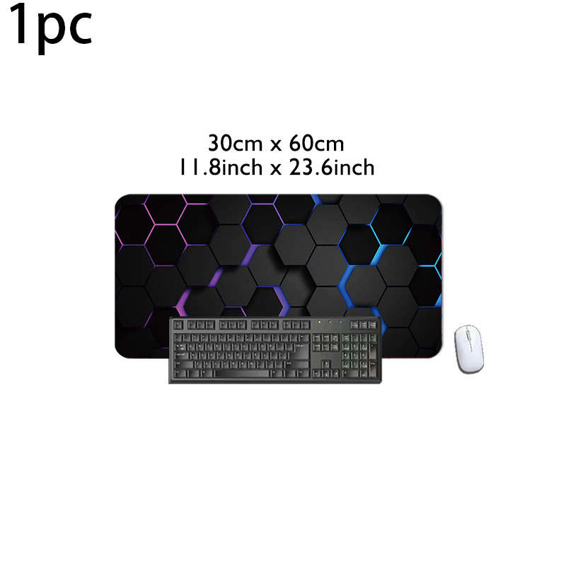 Versatile Stable Large Gaming Mouse With Slip For Study Room 40X90Cm Purple