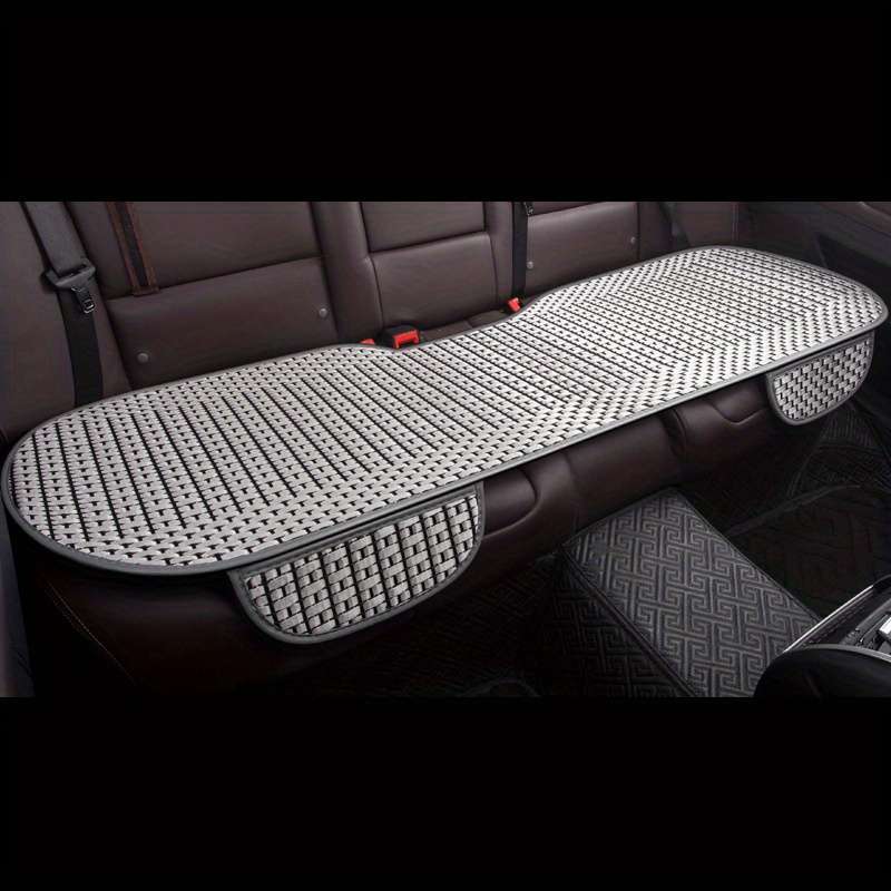 Car Seat Cushion Silver Square Pad 2Pcs