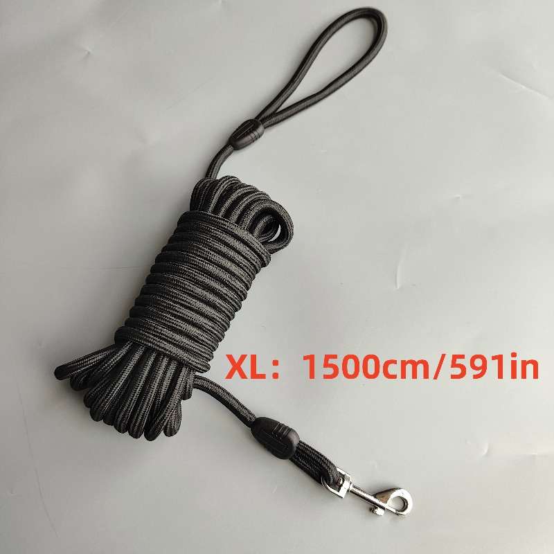 Dog Leash Color Black Size M