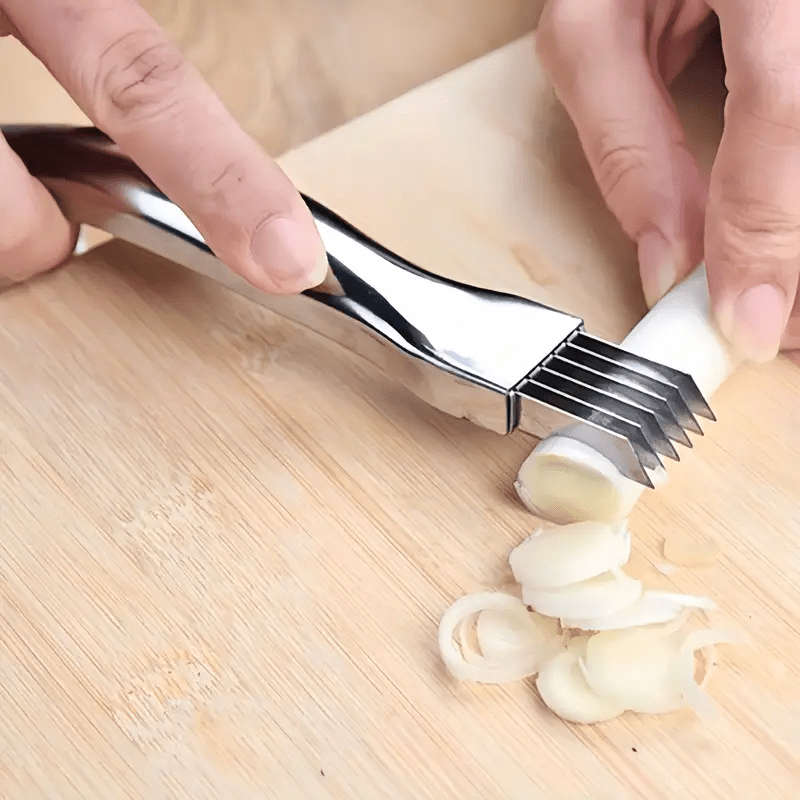 Stainless Steel Multi Functional Vegetable Slicer Chopper With Ergonomic Handle