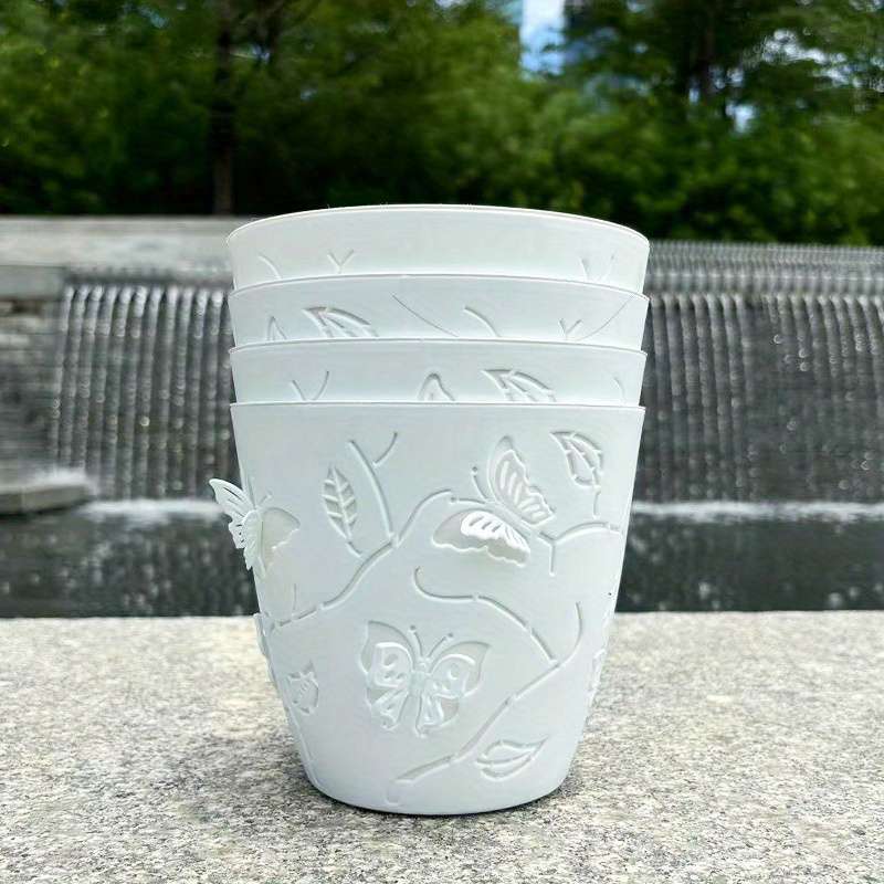 Flowerpot Color White Quantity3Pcs New