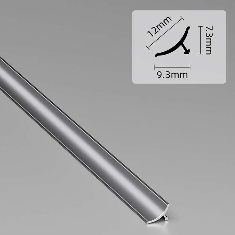 Skirting Board Gray 3Pcs
