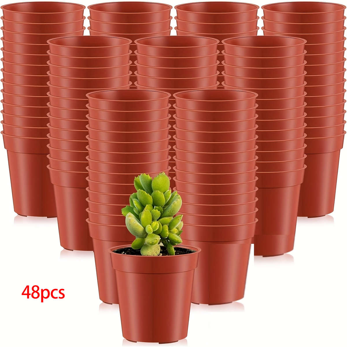 Flowerpot  6Pcssize 5 33Cmx5 08Cm