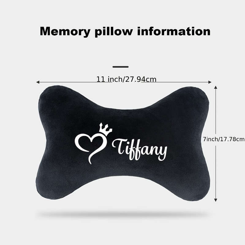 Car Seat Cushion Love Style Font 5