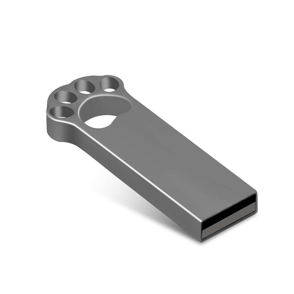 Usb Flash Drive Color Silvery Storage 2Gb