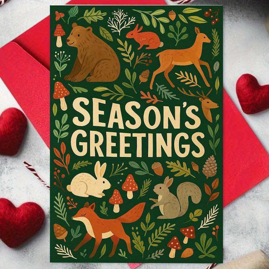 Greeting Cards Color Red
