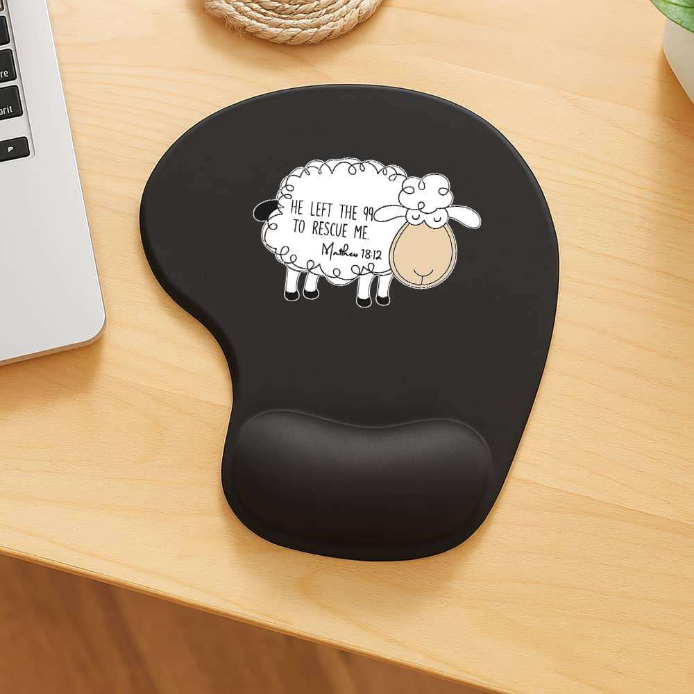 Sleek WearResistant Christian Faith Mouse With Left For Home Studio Black