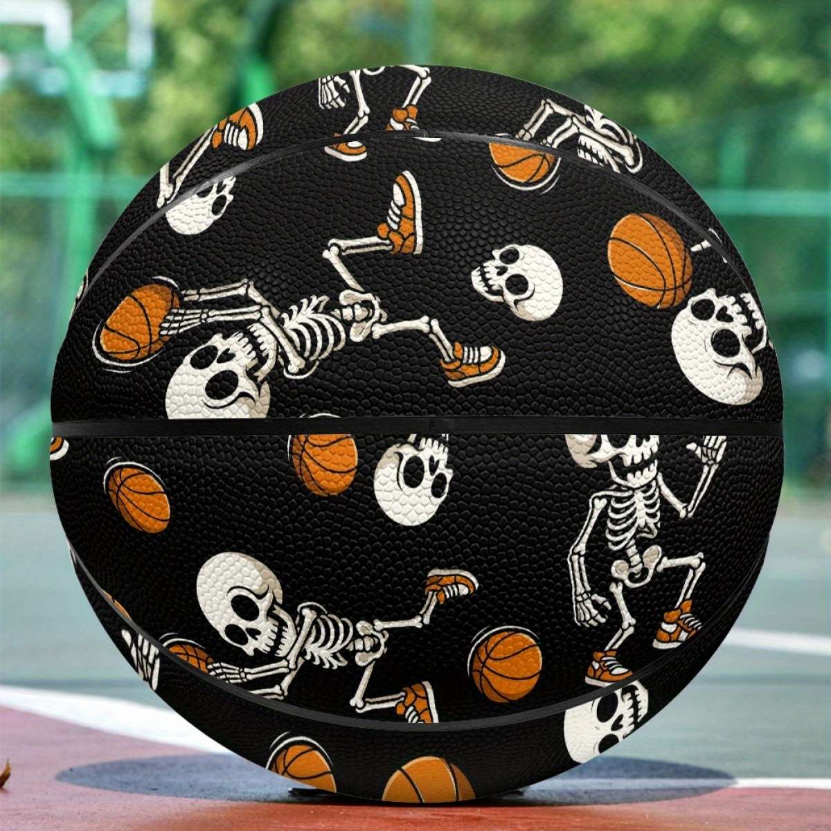 Basketball Size  Circumference In Inches Size 12.768.58Cm Styleskeleton 1