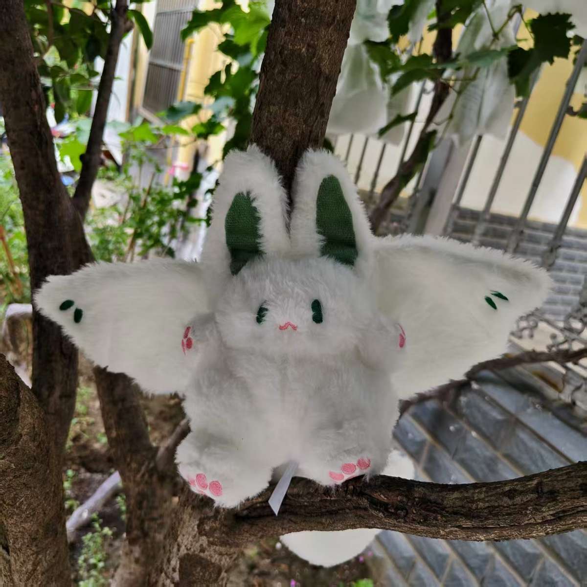 Plush Toyss color Pink Model Bat Flying Hare