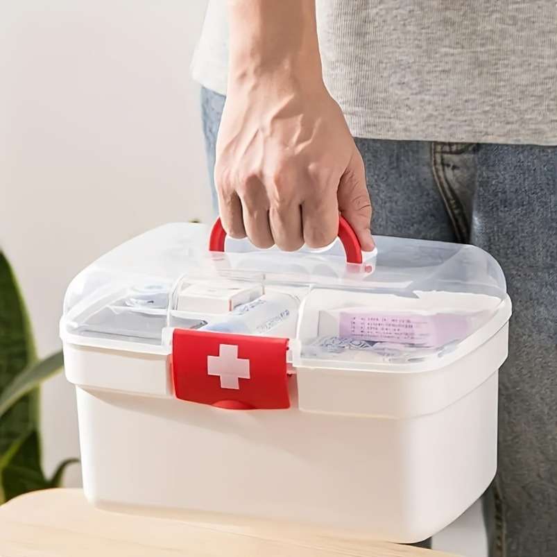 Antibacterial Box White 21.5*15*13Cm