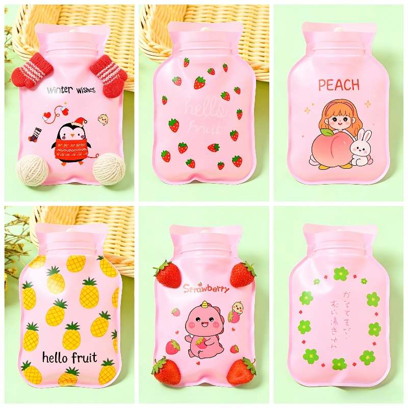 Hot Water Bottle 2Pcs Random Style