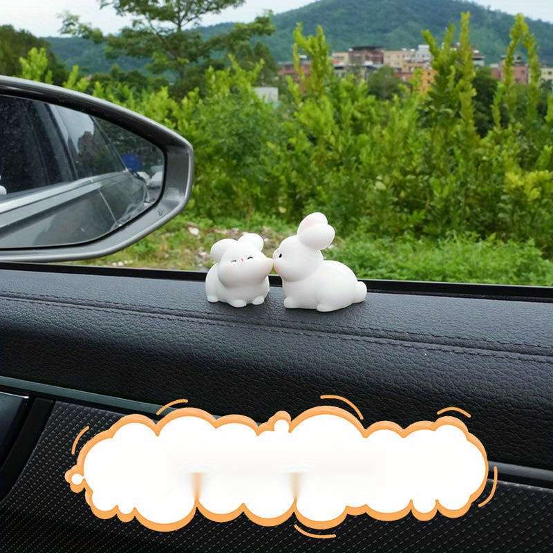 Car Interior Decor With Adhesive-Freecolor Kiss On The Face Cat Size