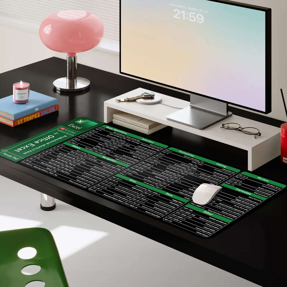 Mouse Pad Color A Size40*90Cm 15.7*35.4 Inches