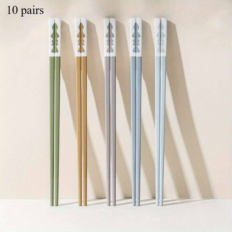 Chopsticks Color 5 Pairs Of Fivecolor Mixed Packs