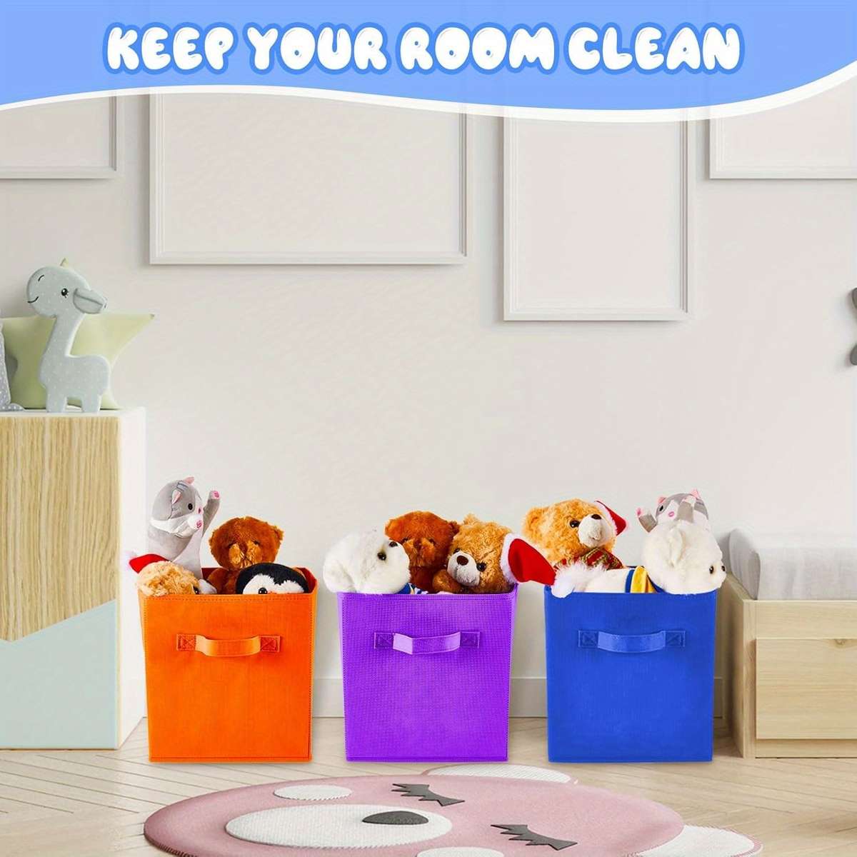 Storage And Organizationcolor 6Pcs