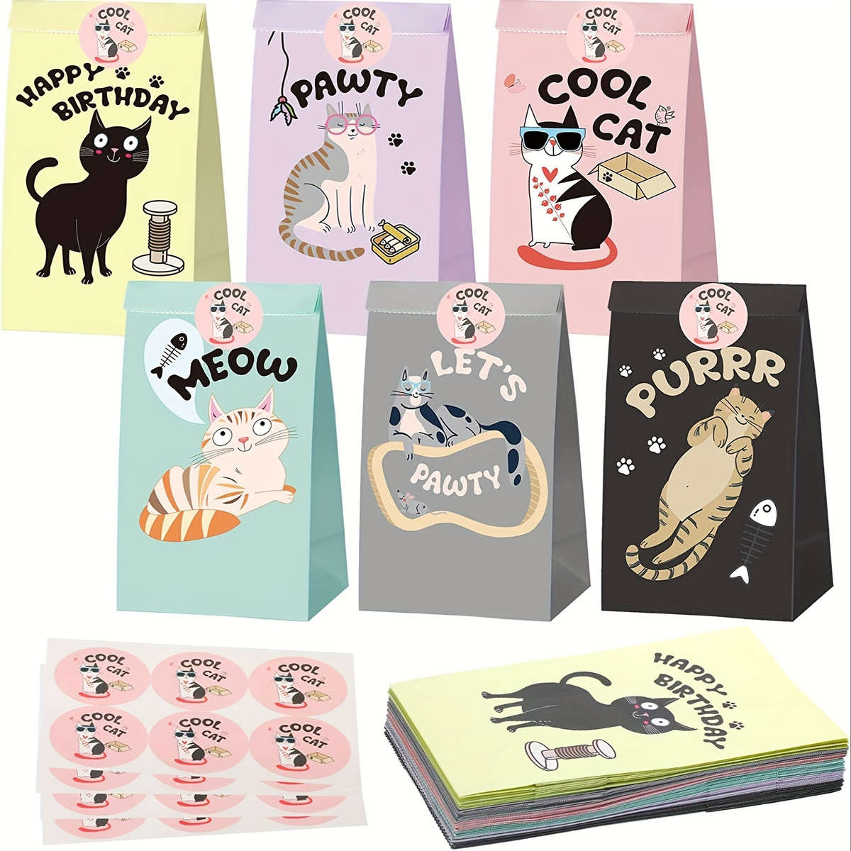 Gift Bags Quantity 6Pcs