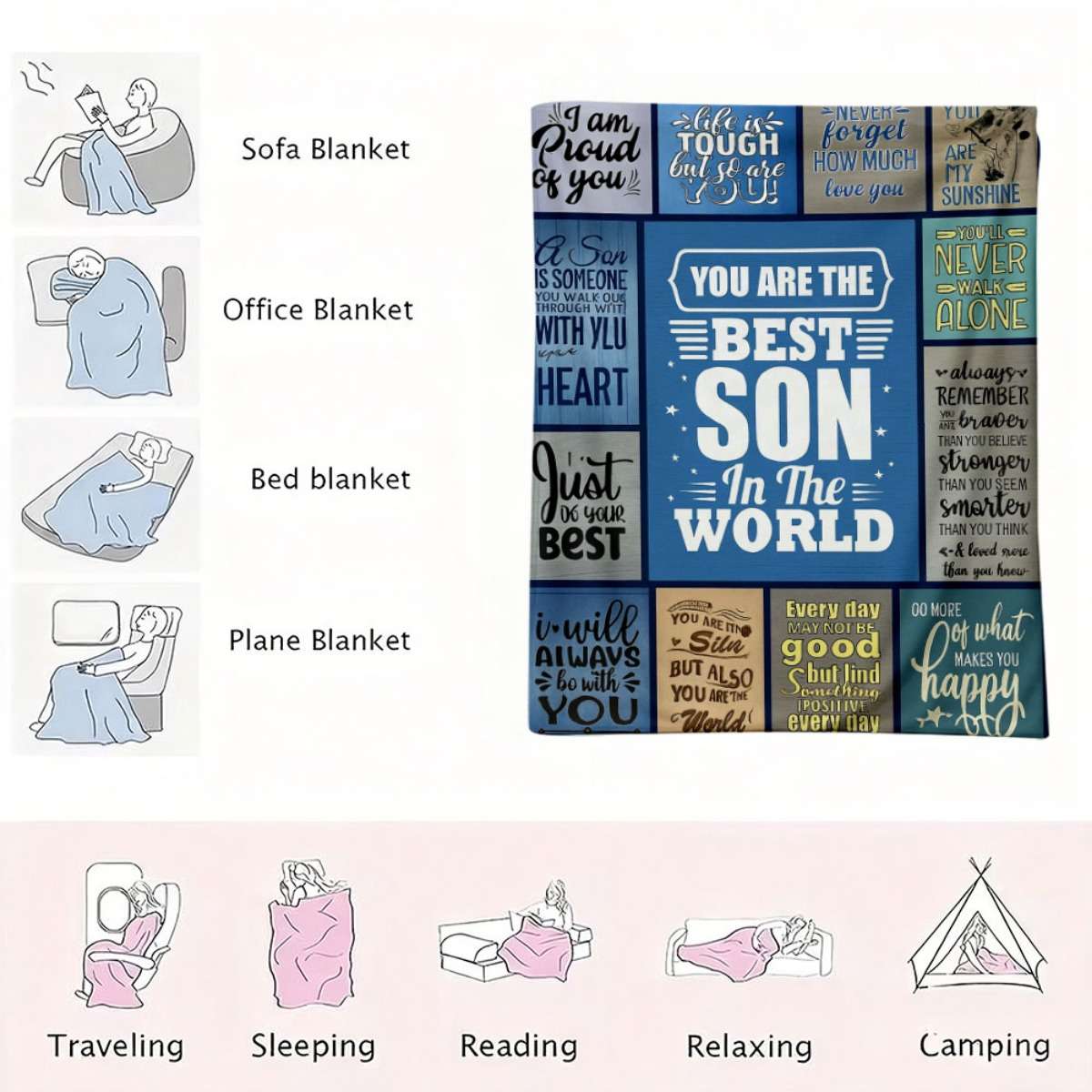 Blanket 30*40Inch75*100Cm