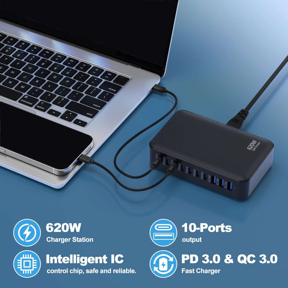 Charger Color 200W