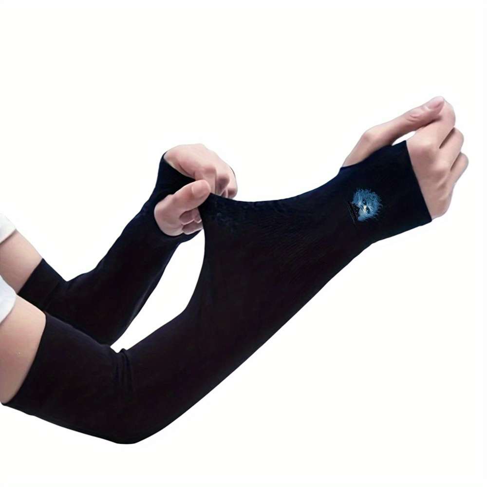 Sunscreen Sleeves Color Black