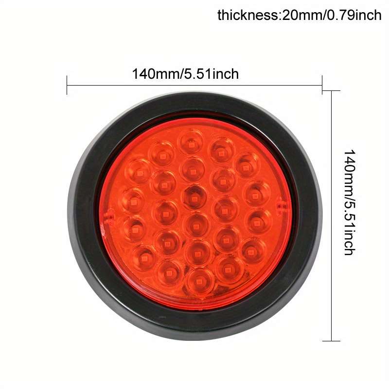 Car Lights Items 2Amber2Red2White