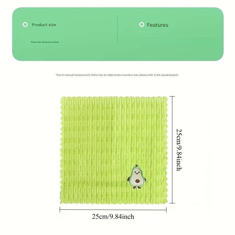 Rag Color Random Color Quantity 3Pcs
