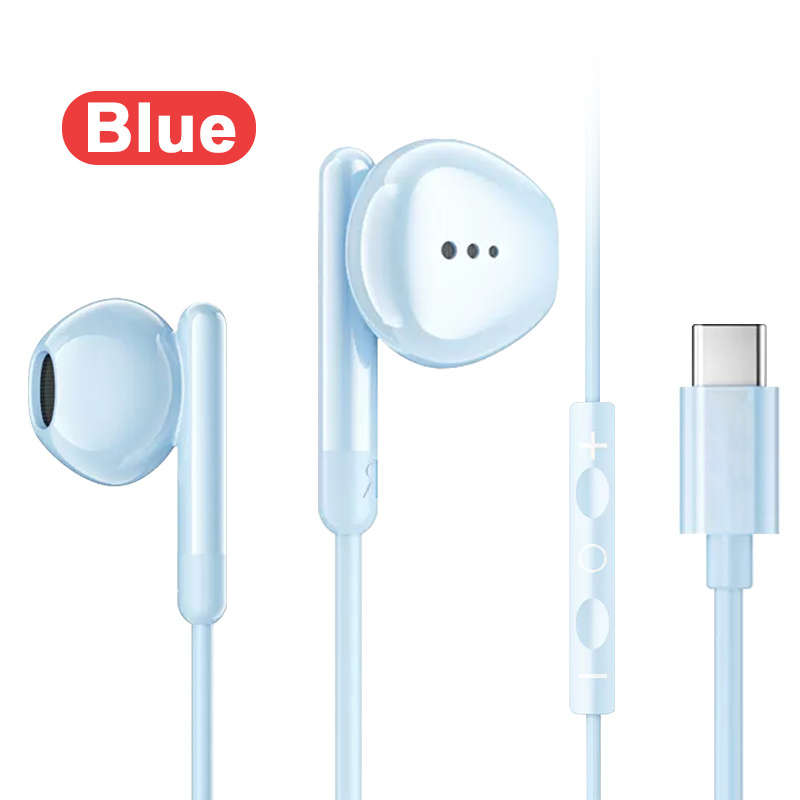 Wired Headphones White 3.5Mm