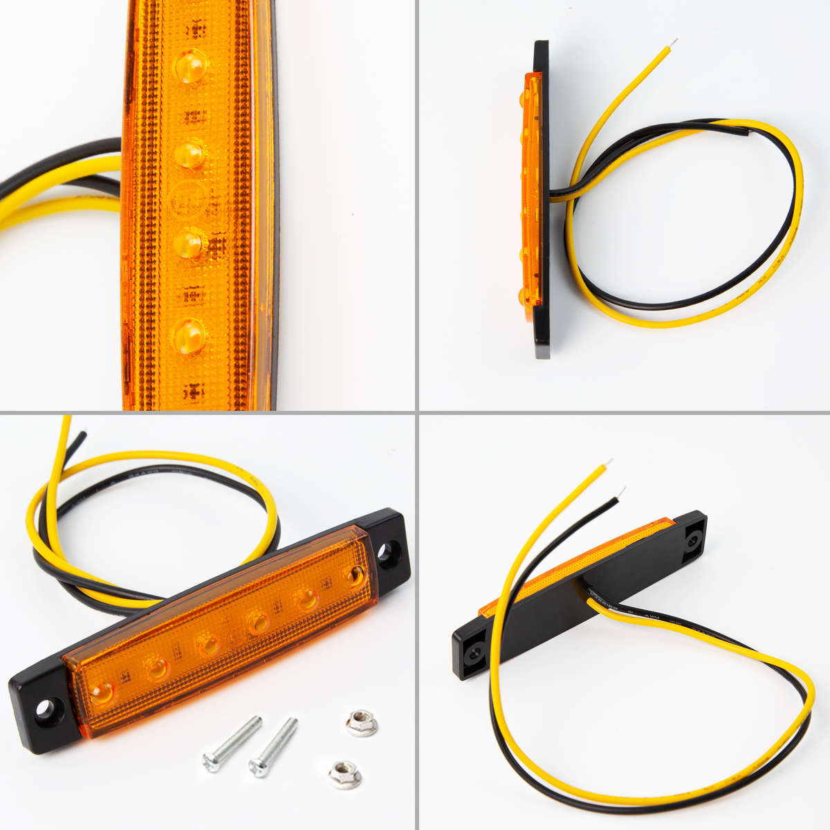 Car Lights Color Red Size 10Pcs