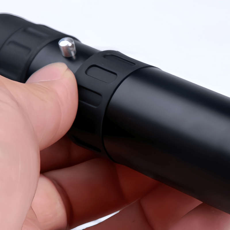Compact Portable Outdoor Visual Magnifying Glass Black